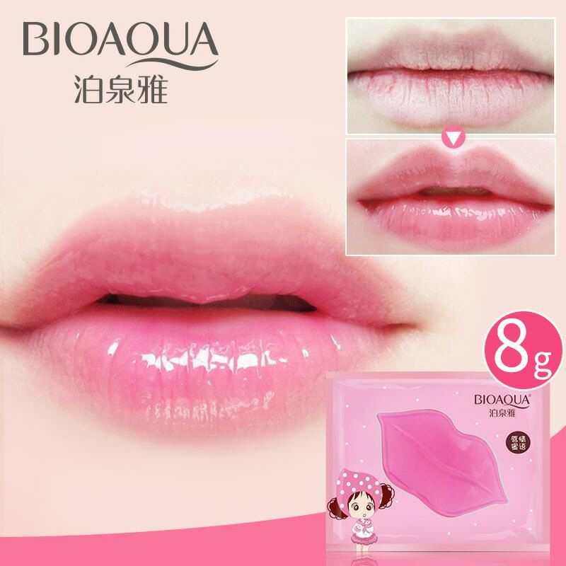 Masker Bibir Collagen untuk Mulut Kering Pecah Lip Mask Muisturizing