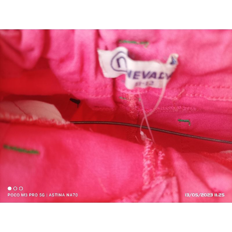 celana pendek anak cewek/preloved "Nevada" warna pink