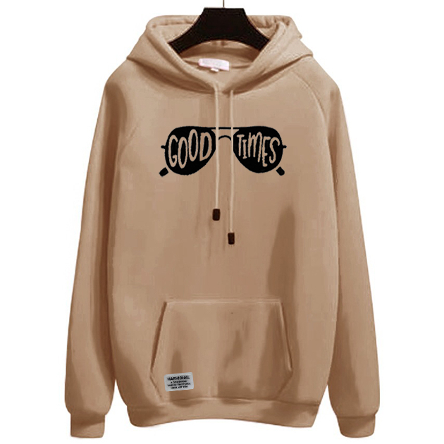 Parisdivarious Sweater Hoodie Jemper Good Times Bahan Fleece Size S - XXL (Pria &amp; Wanita)