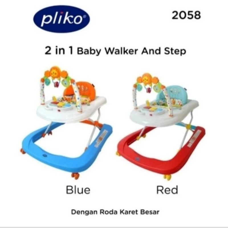 Baby Walker / Alat Belajar jalan Bayi / Pliko Bw2058