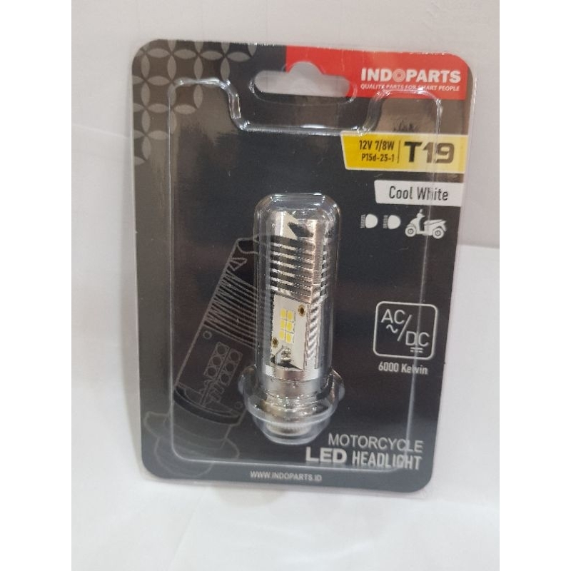 LAMPU LED / LED BULB / HEAD LAMP T19-120708-LED / BEAT FI / VARIO FI / SCOOPY / REVO FI / MIO SERIES