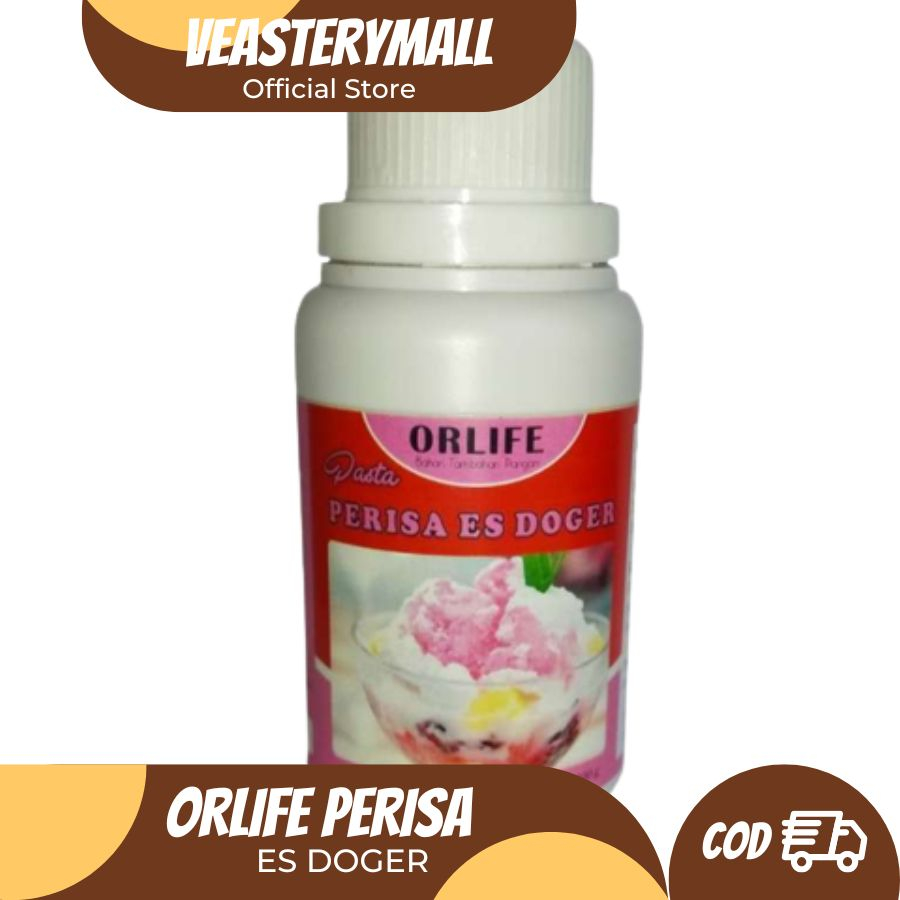 ♥veasterymall♥ ✅ Perisa Es Permen Karet , ORLIFE ES DOGER  Perisa Pasta Buble gum, merk ORLIFE 100gr