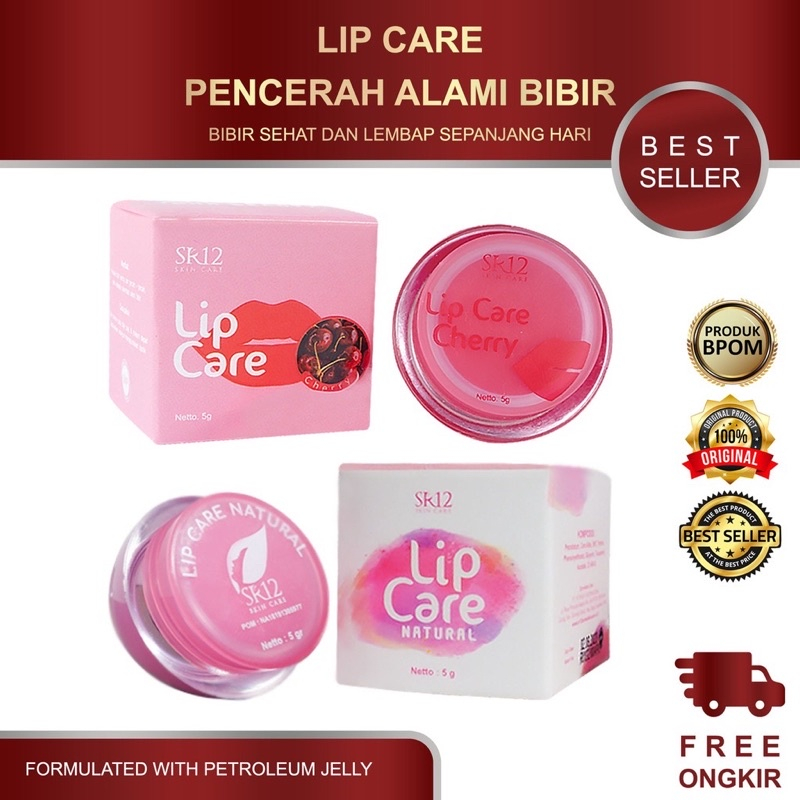 MFI - Pelembab Bibir Pencerah Bibir Lip Balm BY SR12 | LIP CARE SR 12