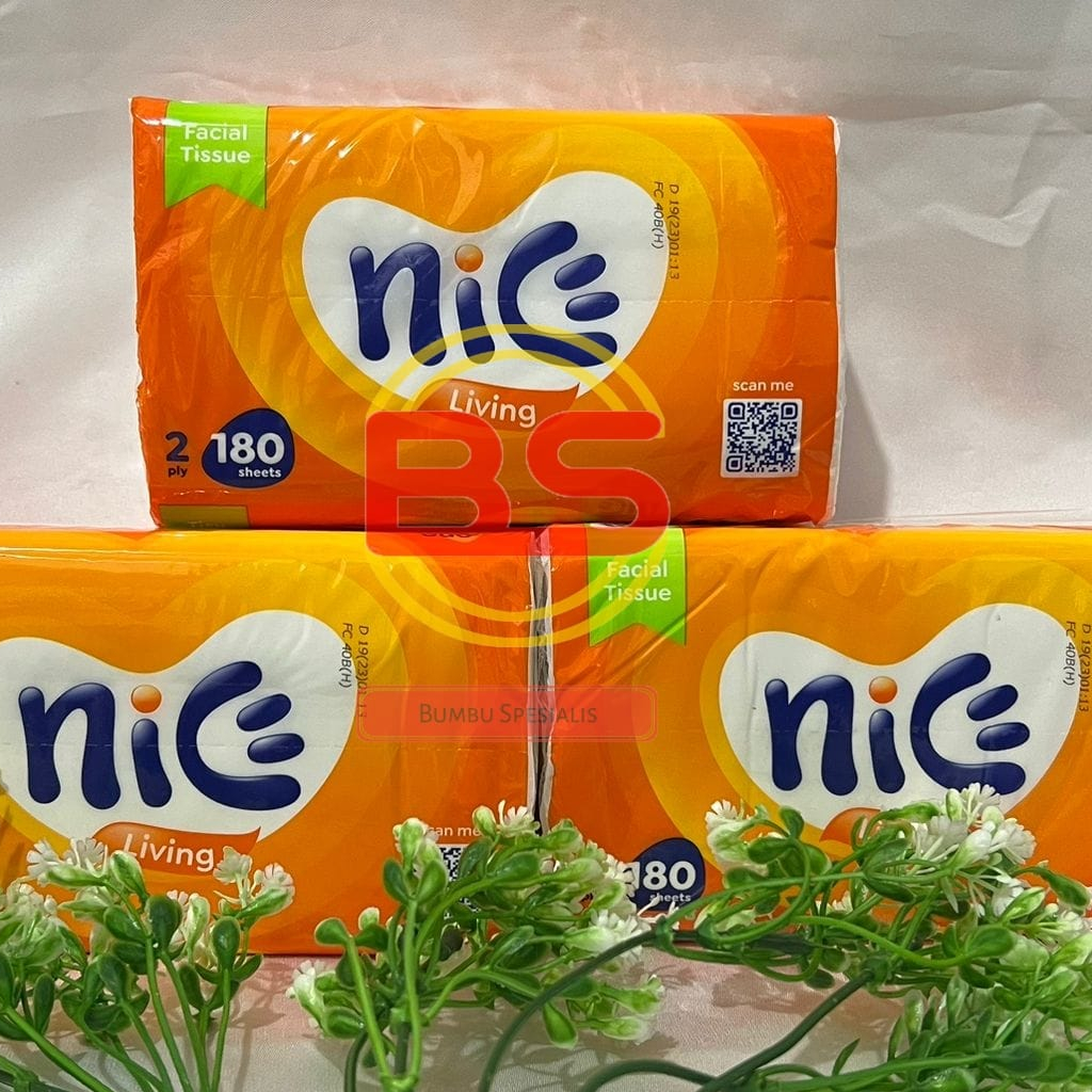 Tissue Nice Facial 180 Sheets (2Ply)