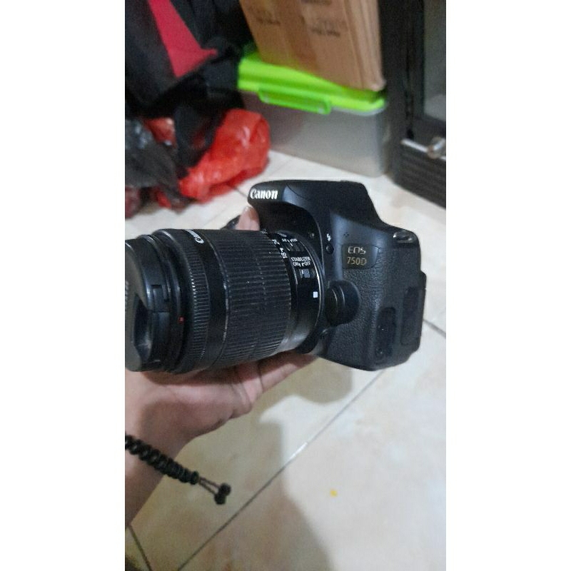 dslr canon 750d kit stm