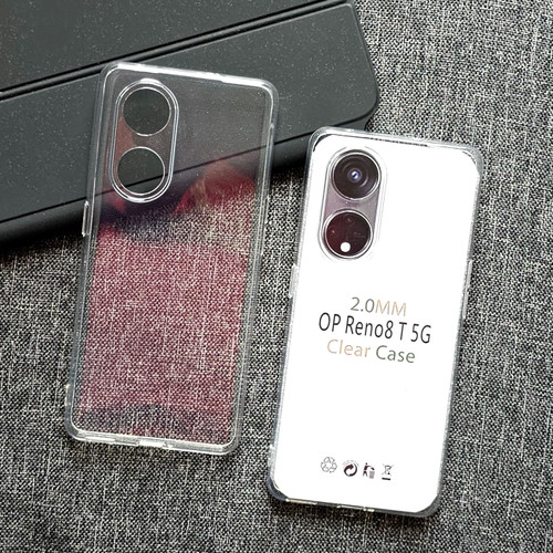 Clear Case Oppo Reno 8T 5G/8T 4G/A78 5G/A57 4G 2022 / OPPO A77S / RENO 7 4G  / RENO 8 4G / RENO 8 5G / RENO 8 PRO Softcase Transparant Casing Cover Bening