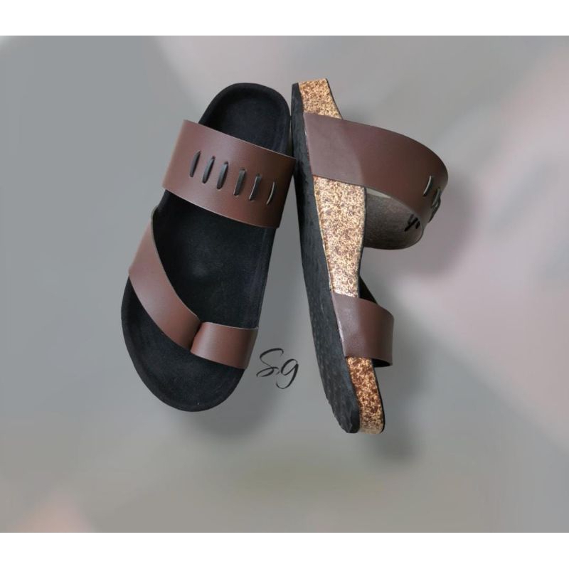 sandal slop puyuh kekinian model birken ban dua//Sandal New Arrival SG //Sandal Viral