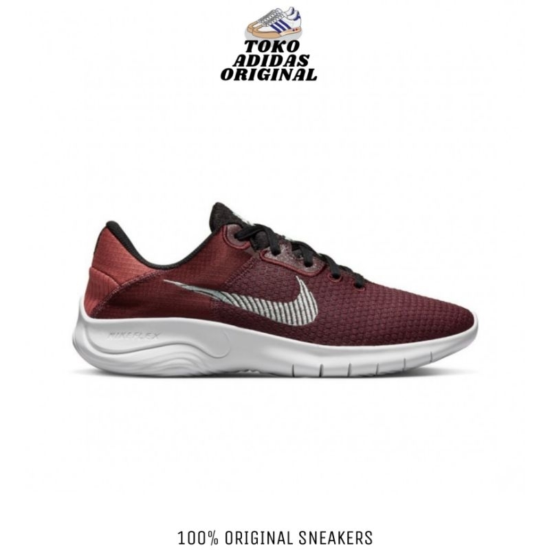 SEPATU NIKE W FLEX EXPERIENCE RUN 11 NN BURGUNDY ORIGINAL BNIB RESMI