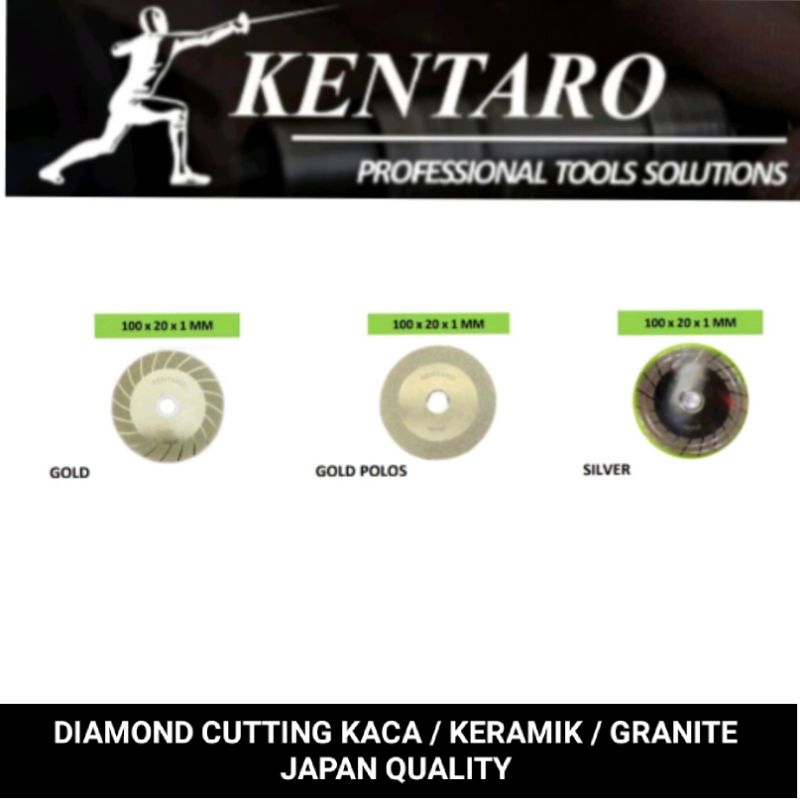 mata gerinda potong multifungsi kaca keramik granite PVC fiber Kentaro Japan quality