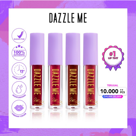 DAZZLE ME Ink Licious Lip Tint / Hyper Stay Long Lasting Liquid Lip Stain / Liptint Viral