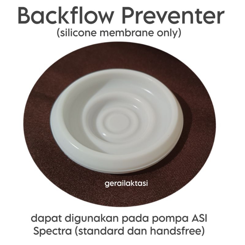 Pump Mates Backflow Preventer Silicone Membrane Diafragma untuk pompa ASI Spectra