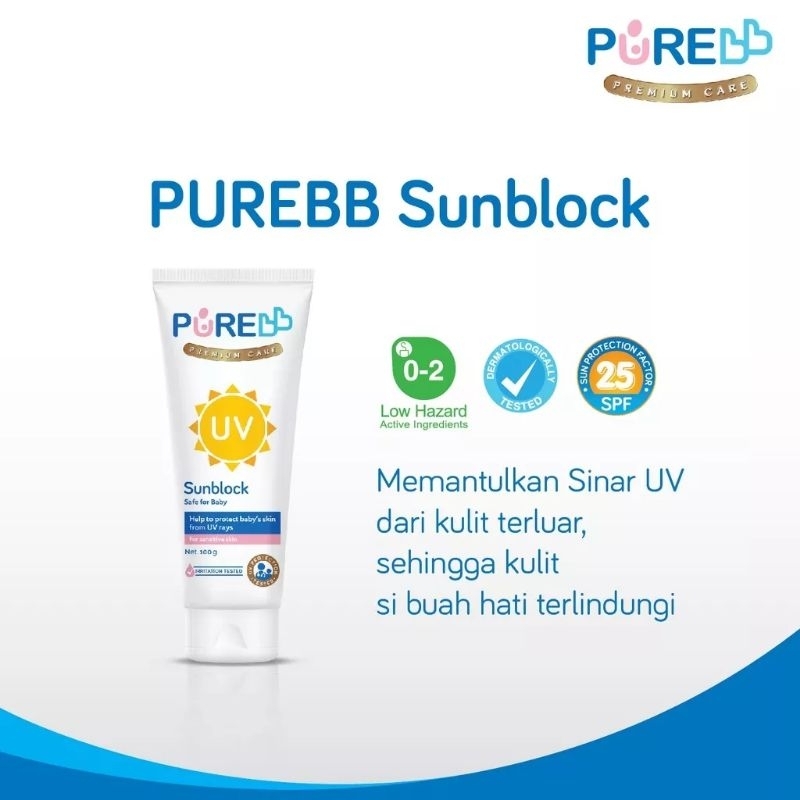 baby pure bb sunblock 50gr