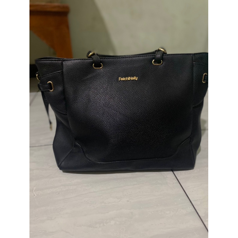 Preloved ToteBag Kerja Kulit