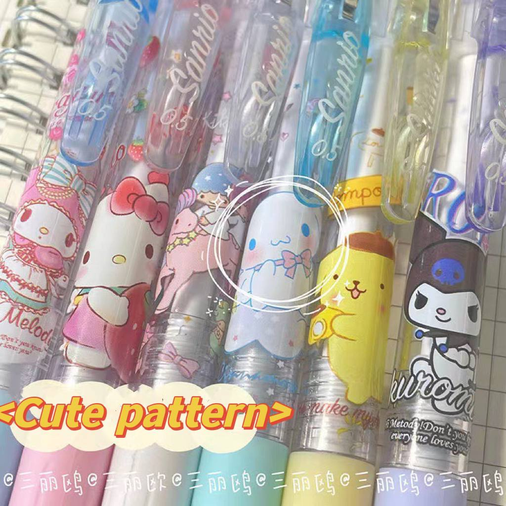 Pena Dorong Gel Tema Sanrio 0,5mm