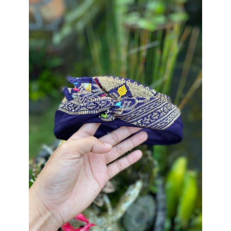 UDENG SEMI SONGKET TABUR WARNA JADI / SETENGAH JADI / LEMBARAN