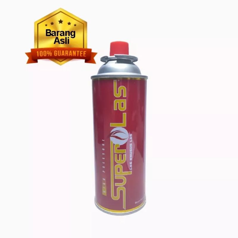 tabung gas kaleng super las 230gr original