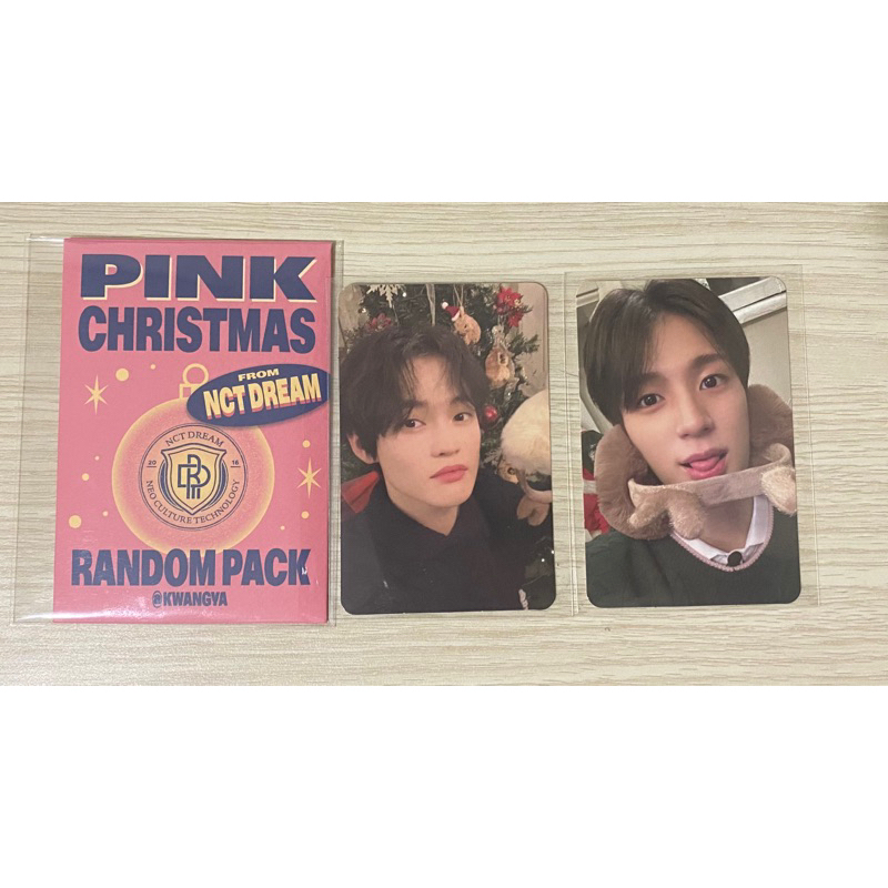 UNSEALED PINK CHRISTMAS NCT DREAM