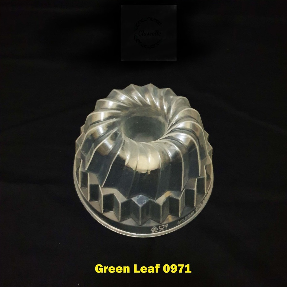 Cetakan agar / Puding / Kue Bulat Mini 350mil Merk Green leaf 0971