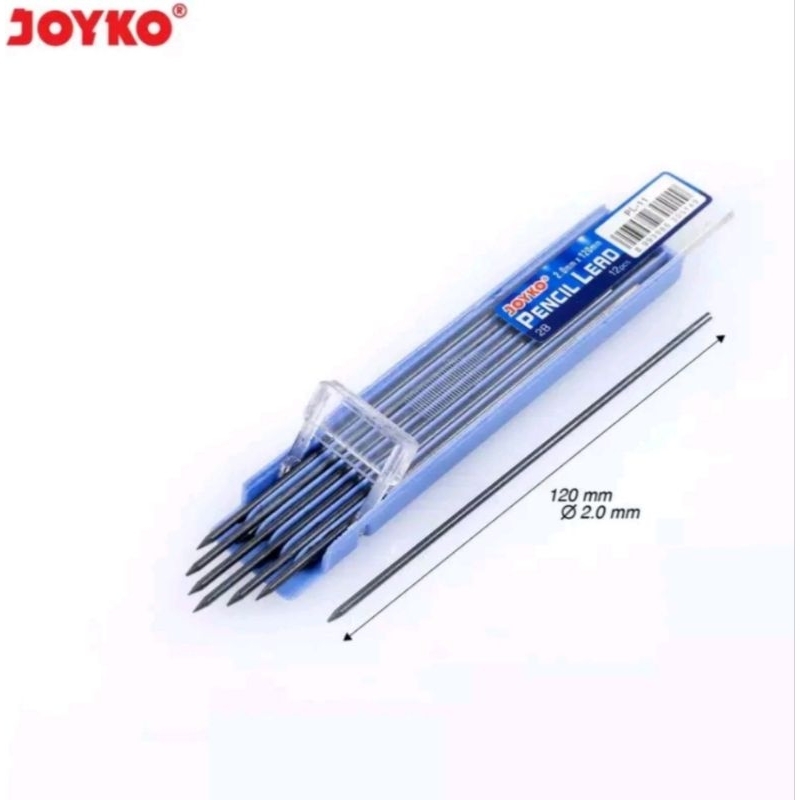 

ISI PENSIL MEKANIK JOYKO PL-11 2B 2.0 MM PENCIL LEAD
