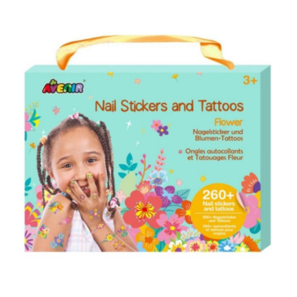 

Promo Avenir Nail Body Stickers dan Tattoos Mainan Stiker Kuku Tubuh Anak - Flower Diskon
