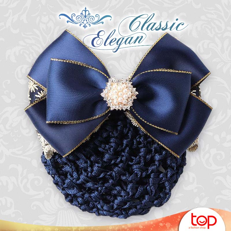 Jepit Rambut Harnet Pita Diamond/ Aksesoris Rambut hairnet /Jepitan Pita Intan Zircone /Hair Clip