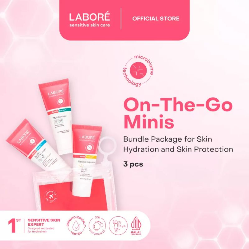 LABORE ON THE GO MINIS - TRIAL KIT UMROH MINI PACKAGE // PAKET HAJI - PAKET UMROH