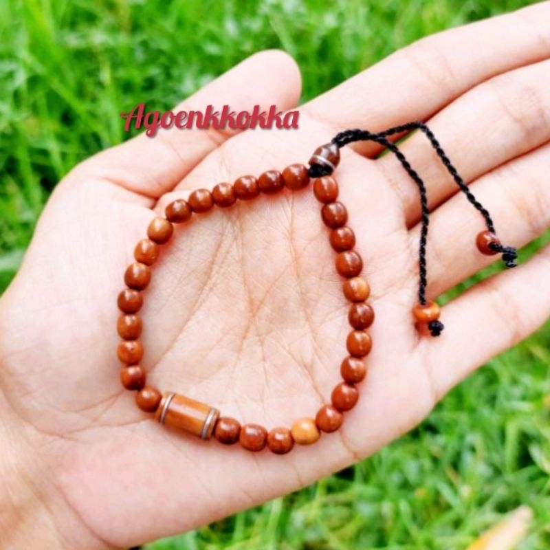 Gelang  bulat kepala prada coklat kokka kaokah