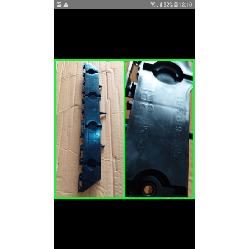 breket bumper belakang sigra calya ori