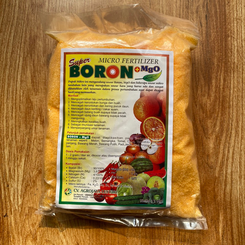 Pupuk boron +mgo super micro fertilizer