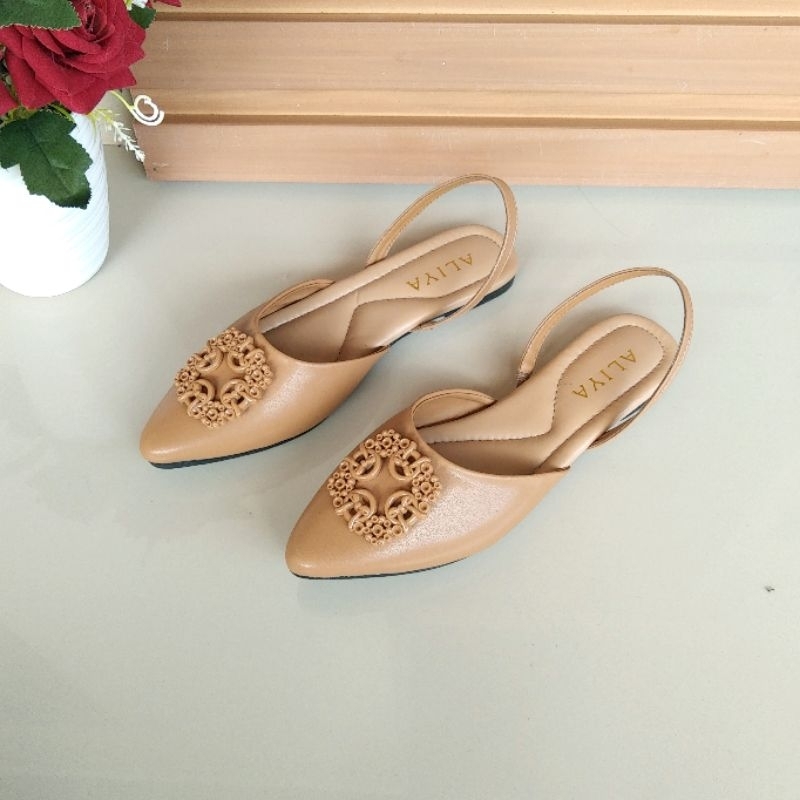 Aliyashoes Flat Mules Zeea