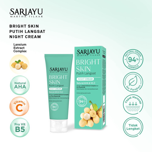 Sariayu Putih Langsat Night Cream