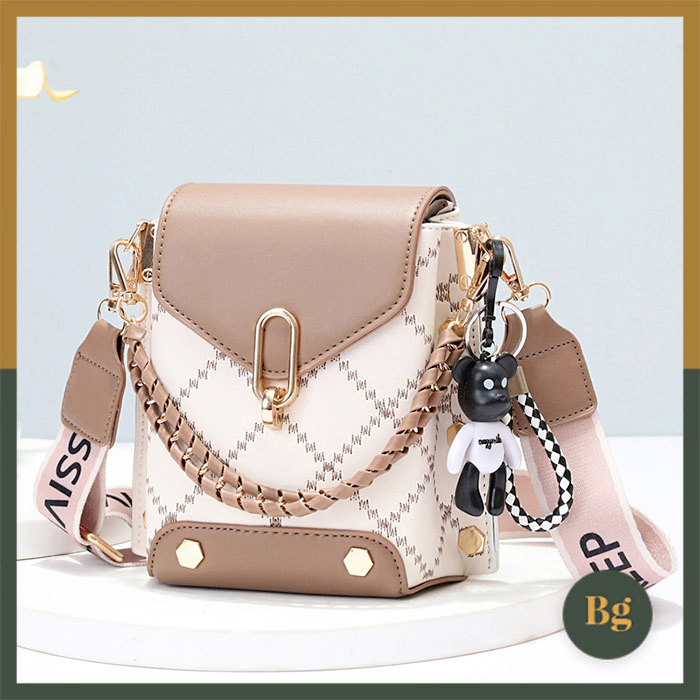 Tas Slempang Hp Wanita - Tas Wanita Impor Korea - Tas Handphone Wanita Lucu BN065