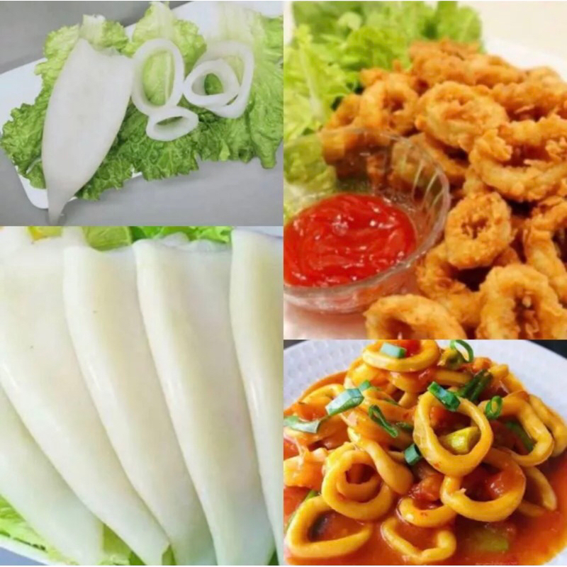 

CUMI RING FROZEN 1 KG / SQUID RING IMPORT / CALAMARI RING / SAYAP CUMI SOTONG 1 KG