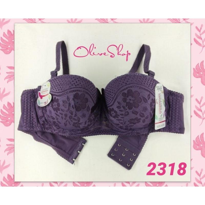 OliveShop ❤ BH Bra Yasimei Motif Bagus Murah Elegan Mewah Kawat Push Up Kode 2318