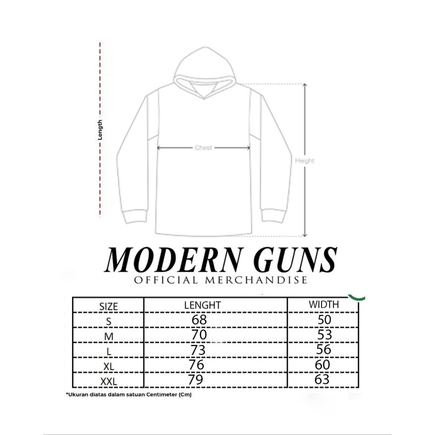 MODERN GUNS - Pure Love Hoodie