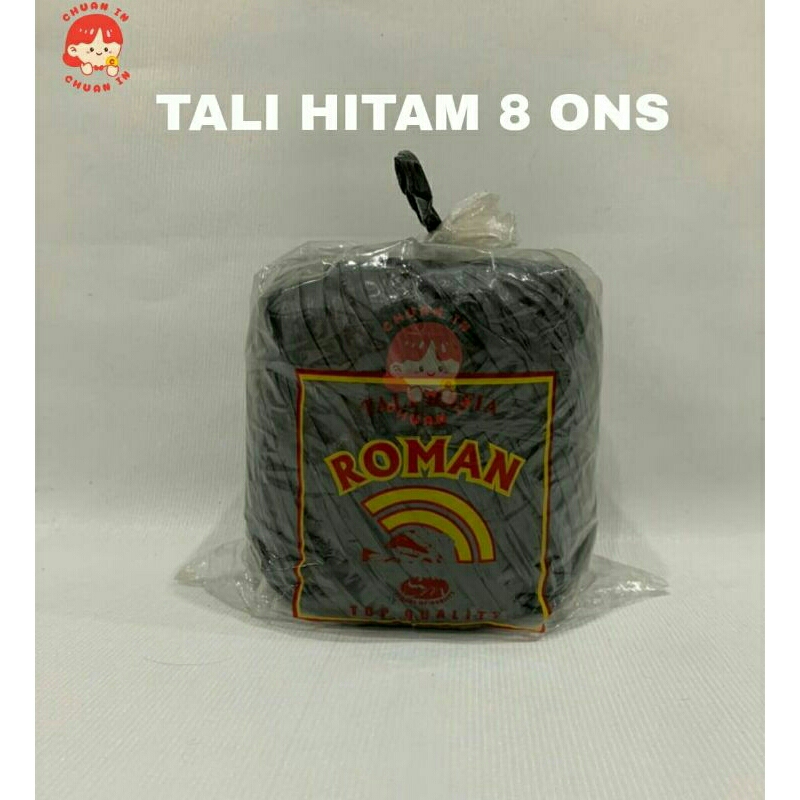 

Tali Rafia/Rapia Hitam 3 Ons Roman