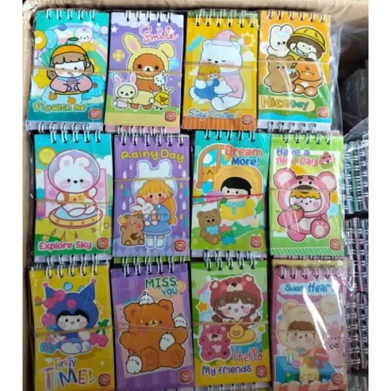 

Buku Memo spiral Buku diary kecil