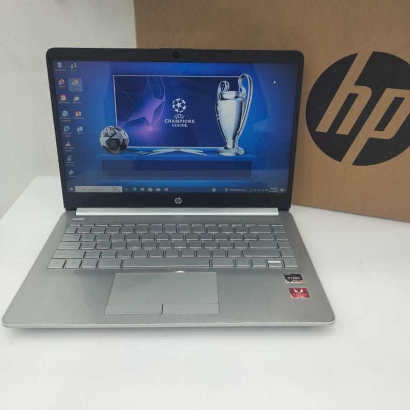 Laptop Hp 14s-dk0006au Amd Ryzen 3 3200U RAM 8GB SSD 256GB MURAH