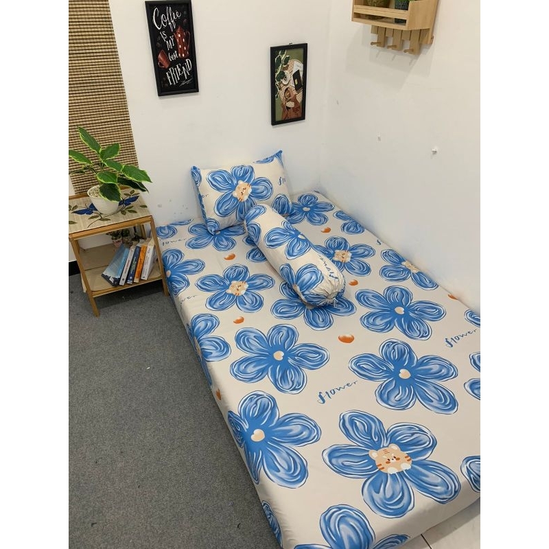 Sprei Single Karet No.4 90x200 140x200 Ujung Karet