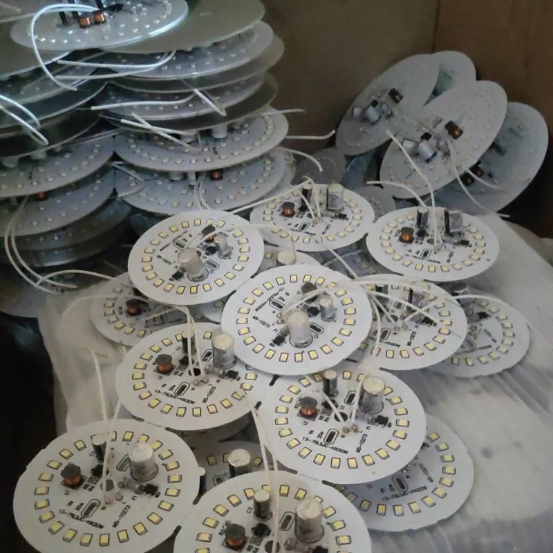 DIY lampu pcb modul kit driver led AC plat aluminium