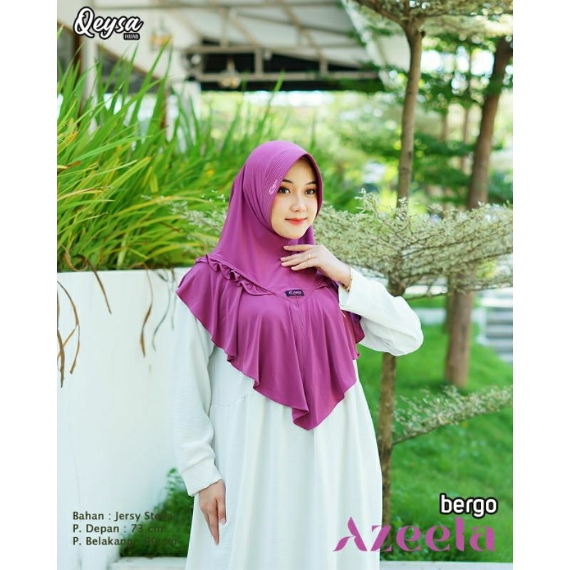 QEYSA HIJAB ORIGINAL / JILBAB QEYSA ORI / JILBAB QEYSA AZEELA / TERBARU