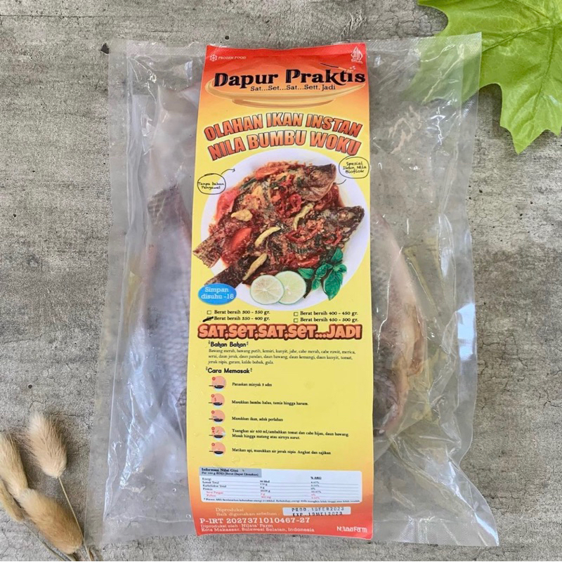 

Dapur Praktis Nila Bumbu Woku