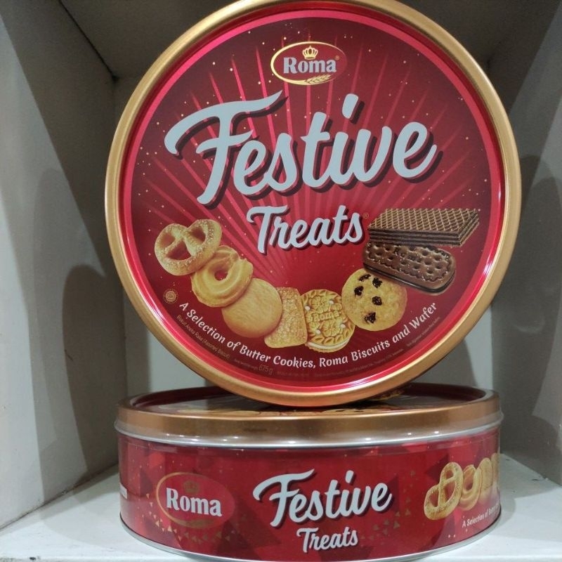 

ROMA FESTIVE KALENG 675G 675 GRAM