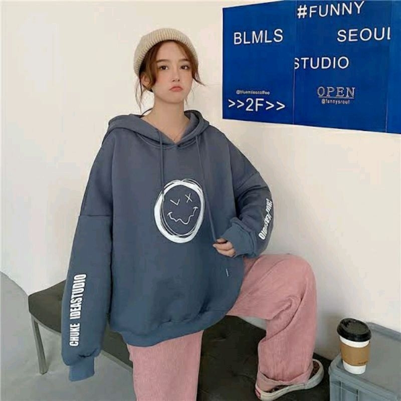 S - XXXXXL(6XL) Hoodie CHUKE IDEASTUDIO BIGSIZE Jacket Boy Girl OVERSIZE Jaket Fleece Korean Style Loose Nirvana Pria Wanita Jumbo 5XL 4XL 3XL 2XL XL L M Jaketin aja