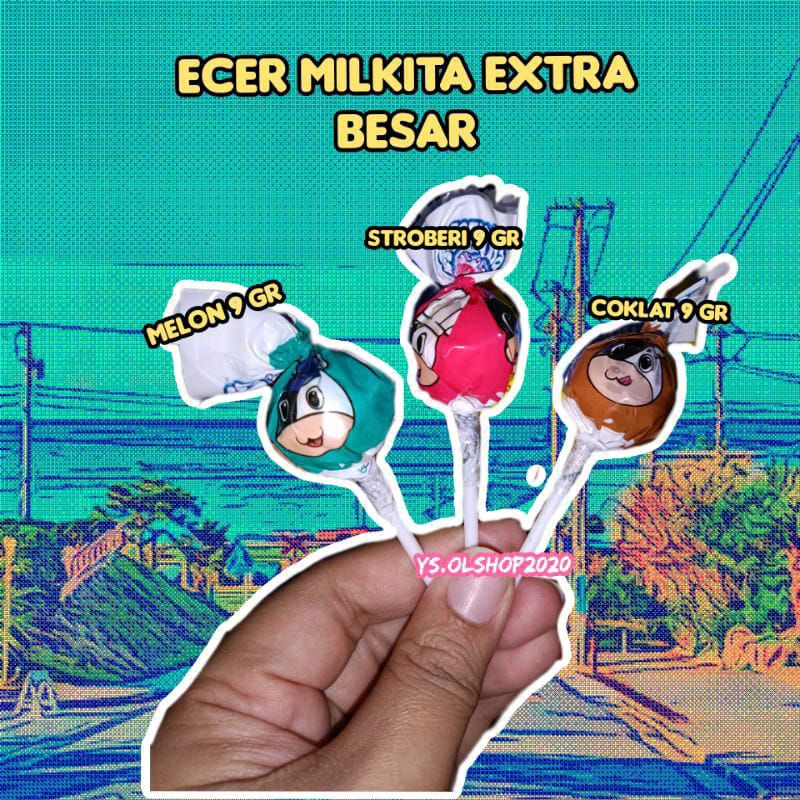 

ECER || NEW Milkita Extra Besar 9Gr