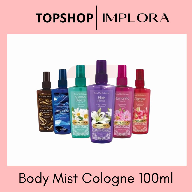Implora Body Mist Cologne 100ml
