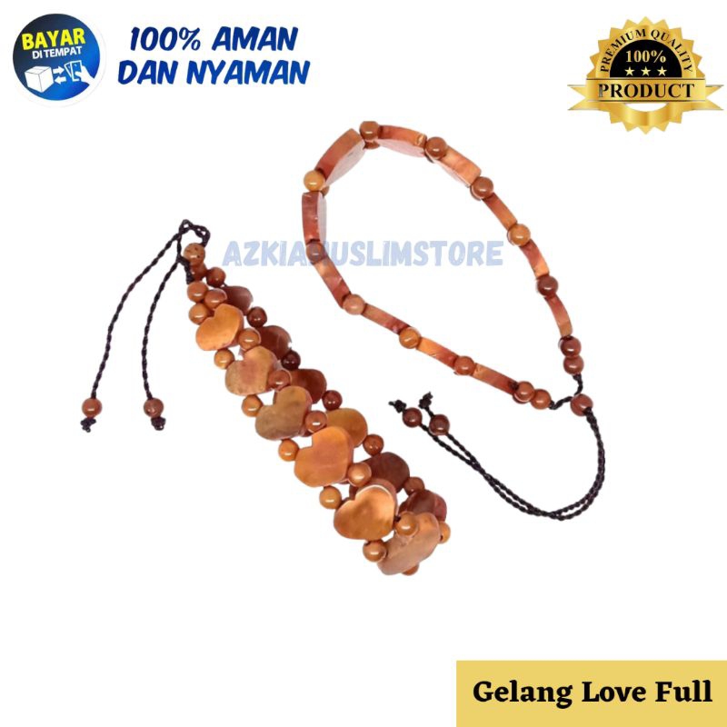Gelang kaokah kokka Motif Love Full