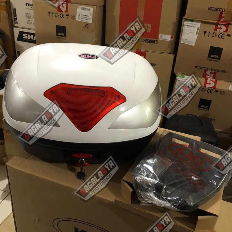 Promo Top box Motor murah KMI KM 802 Putih Baseplate
