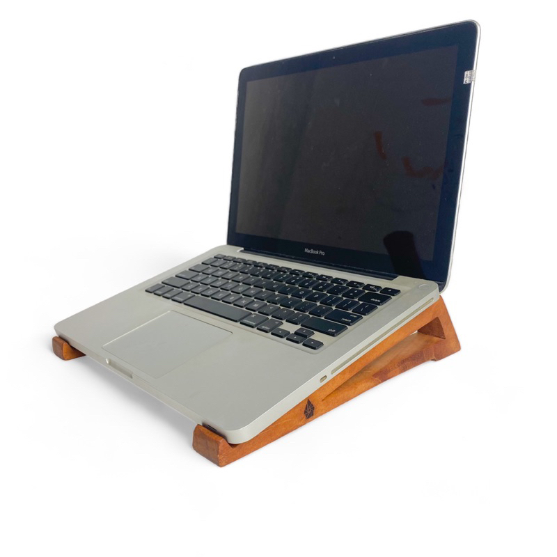 RISKO JAVA - Stand Holder Laptop Kayu Mahoni / Alas Laptop Kayu | Raksa