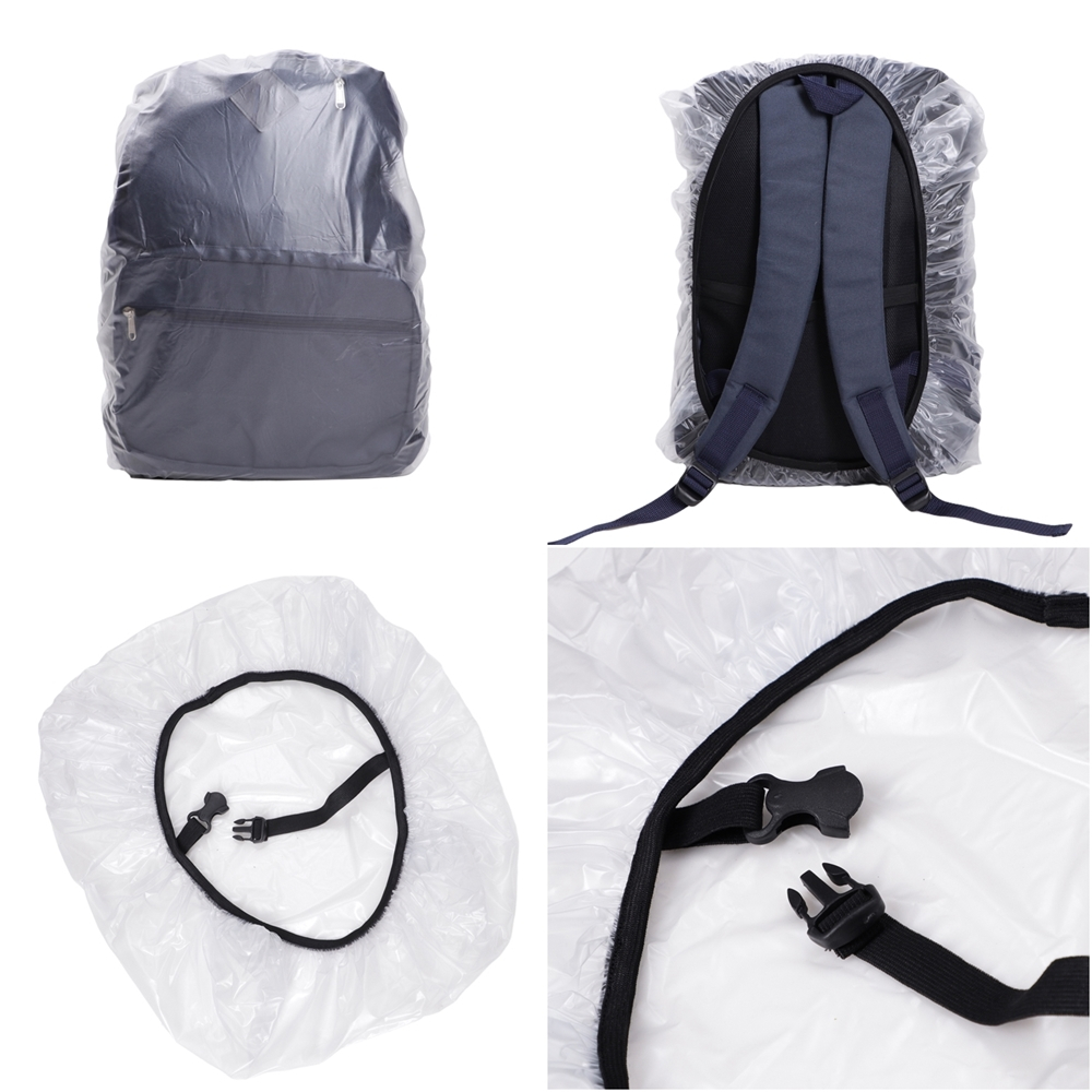 COD - COVER TAS ANTI HUJAN RAIN COVER BAG RAINCOAT MANTEL JAS HUJAN SARUNG TAS RANSEL BACKPACK WATERPROOF TRANSPARAN